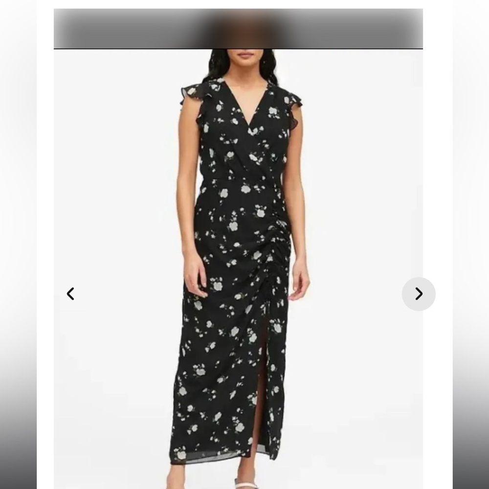 Banana Republic Floral midi dress